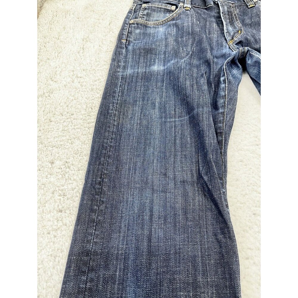 Citizens of Humanity Sid Jeans Mens 32x32 Dark Wash Straight Leg Stretch Denim - Picture 4 of 16